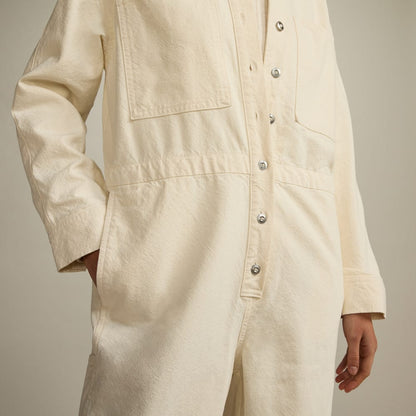 The Canvas Organic Cotton Coverall | Bone