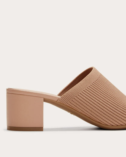 The Glove Mule in ReKnit | Blush Tan