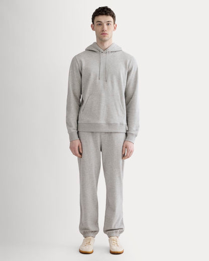 The Off-Duty Terry Hoodie | Heathered Grey