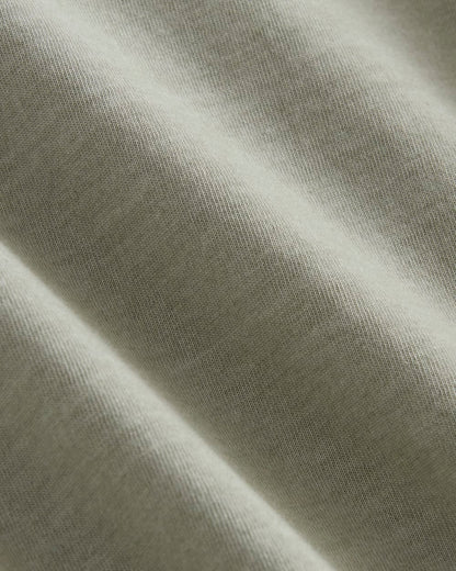 The Essential Organic Garment-Dyed Crew | Seagrass