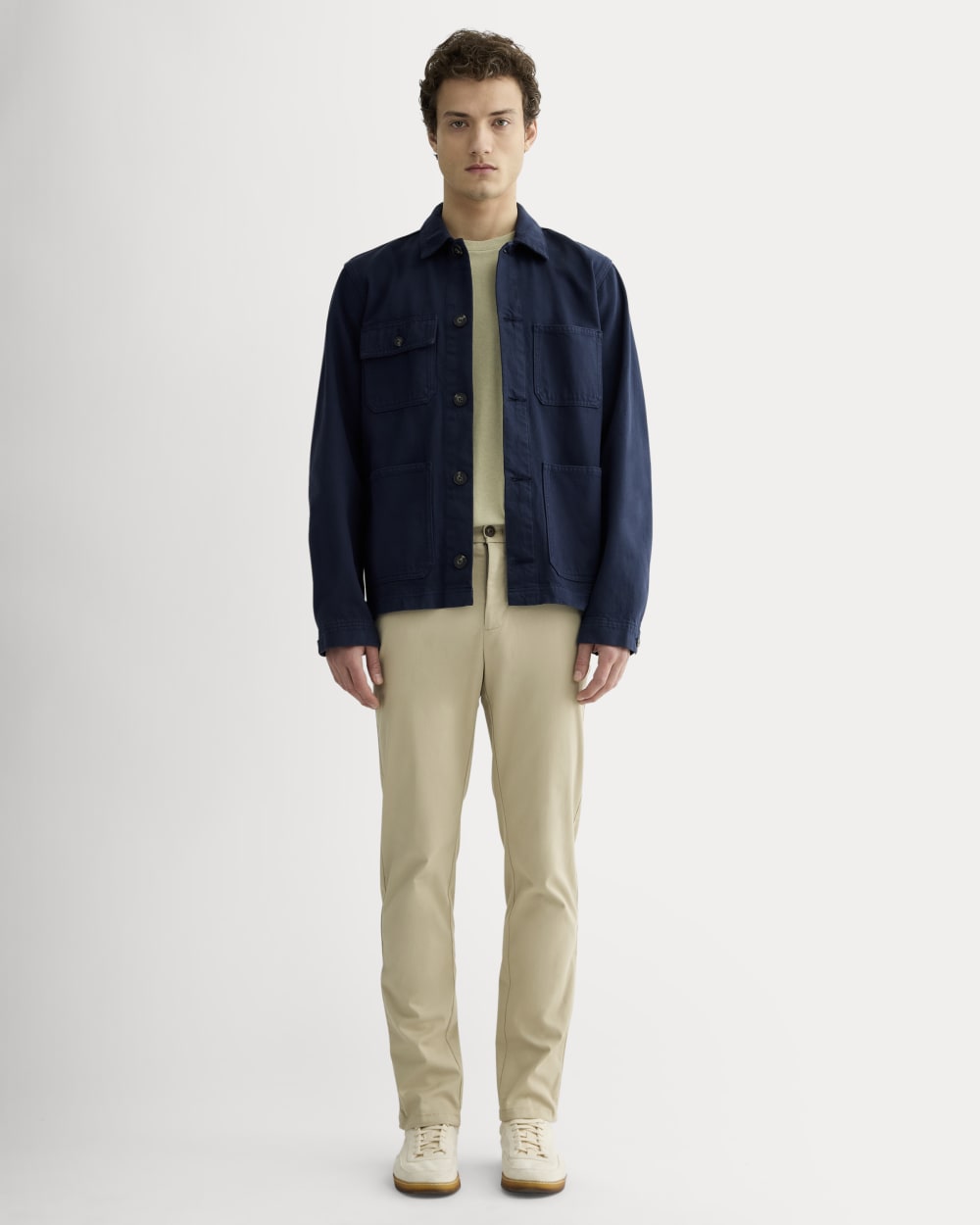 The Transit Chino | Trench Coat Khaki | Slim