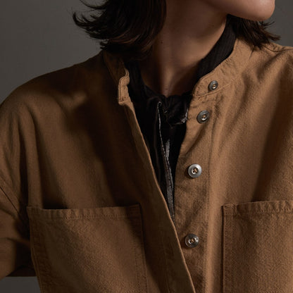 The Canvas Organic Cotton Coverall | Cappuccino