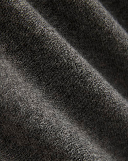 The Classic V in Cashmere | Heather Charcoal