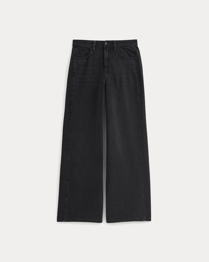 Paneled Wide-Leg Jean | Twilight