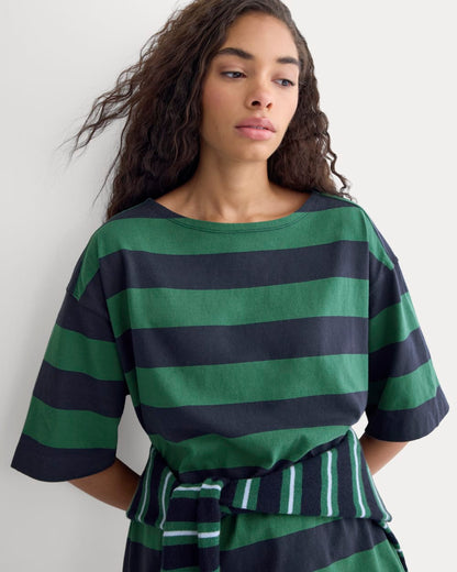 Mariner Tee | Navy/Hunter Green