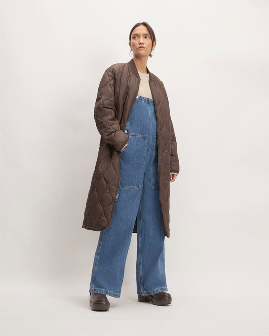 The ReNew Long Liner | Earth Brown