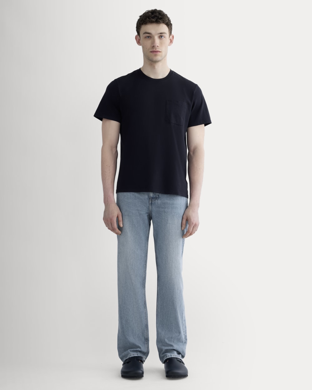 The Premium-Weight Pocket Tee | Uniform | Black