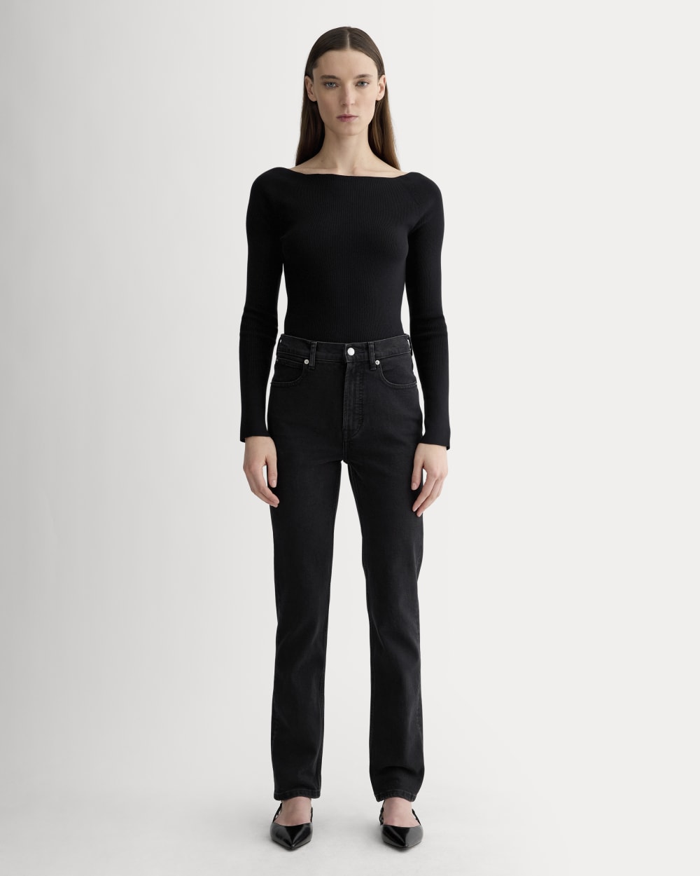 The Way-High® Slim Jean | Coal | 29" Inseam