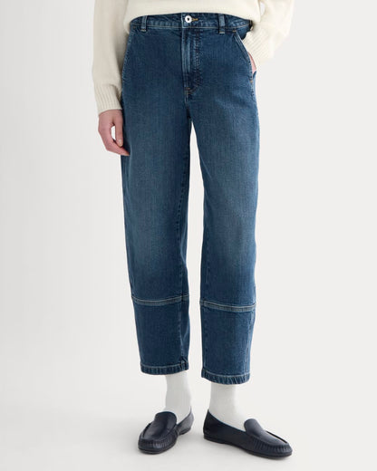 The Utility Barrel Pant | Deep Blue Indigo | Regular