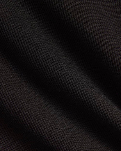The Luxe Rib Turtleneck | Black