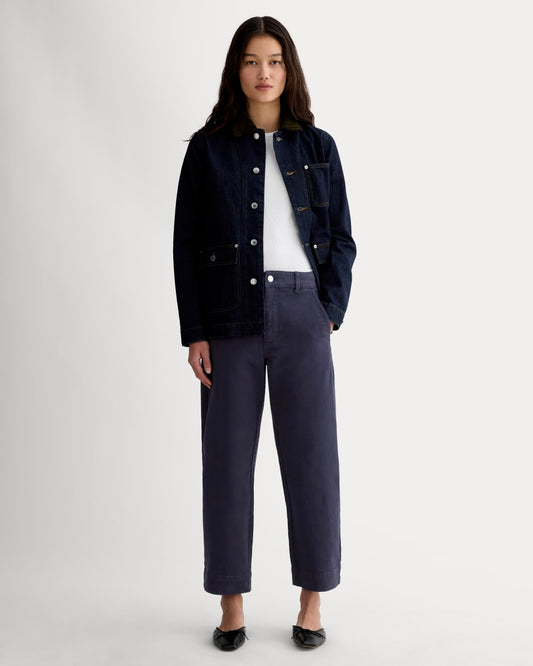 The Utility Straight-Leg Pant | Navy | 26.5" Inseam