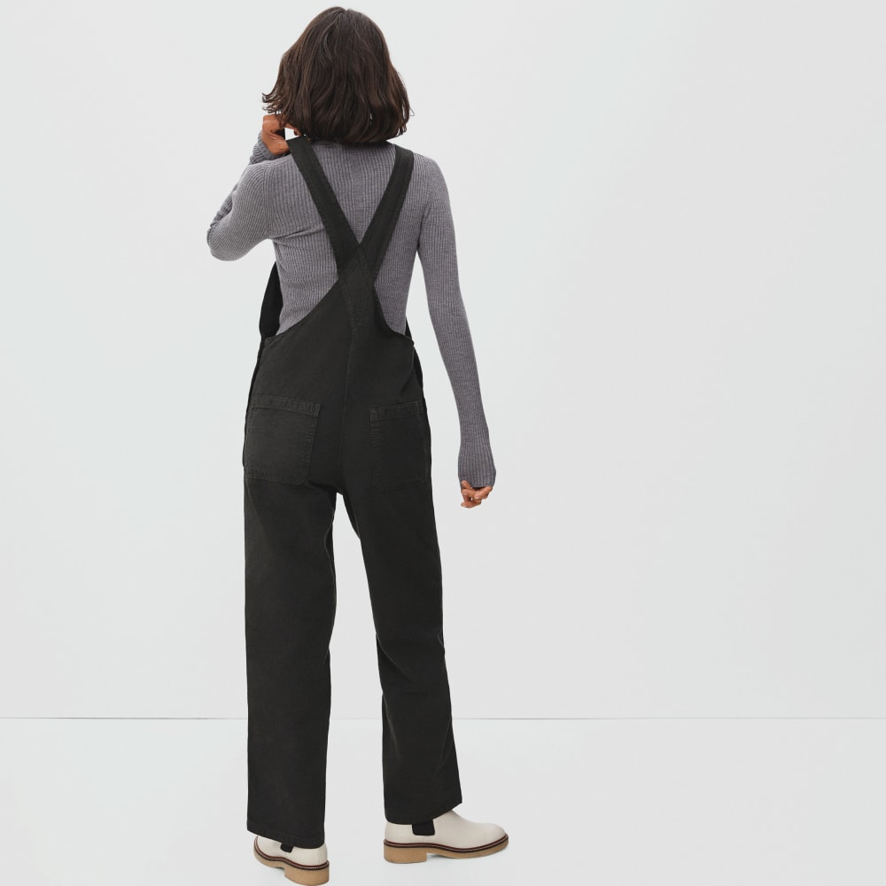 The Canvas Overalls | Black
