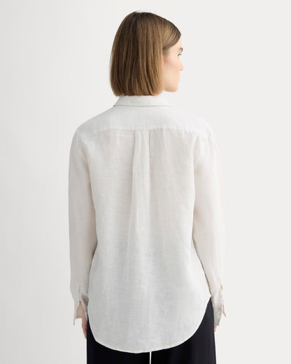 The Must-Have Shirt in Linen | Natural Chambray