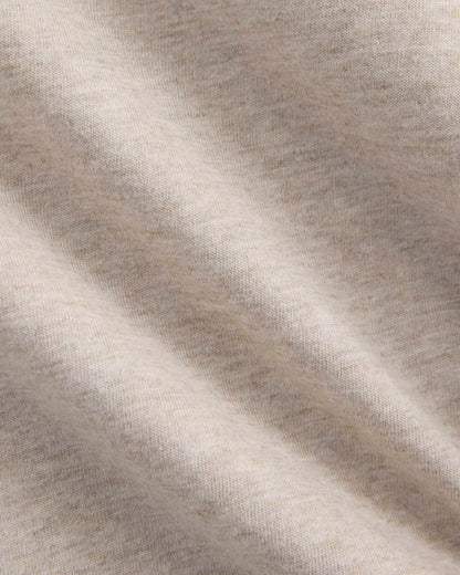 Archive Relaxed-Fit Cotton Crew | Heathered Oatmeal