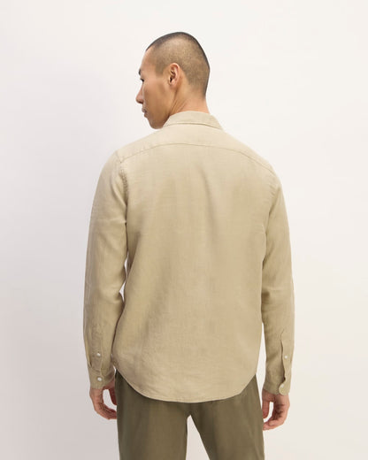 The Classic Shirt in Linen | Trench Coat Khaki