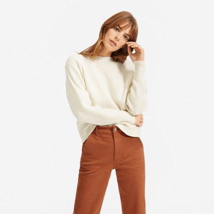 The Straight-Leg Crop | Cocoa Brown | Regular