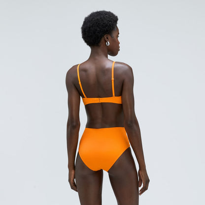 The Scoop-Neck Bikini Top | Turmeric
