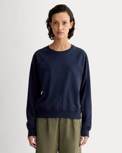 The Off-Duty Long-Sleeve Tee | Navy