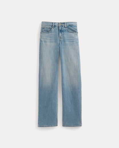 The Column Jean | Vintage Light Indigo | 31" Inseam