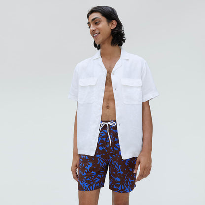 The ReNew Swim Short | Chicory Floral
