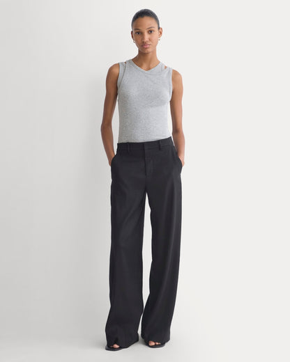 Tissue Layered Tank | Heathered Grey