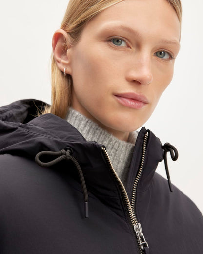 The Long Re:Down® Puffer | Black