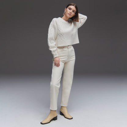 The Original Cheeky® Jean | Ecru | 28.5" Inseam