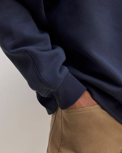 The ReTrack Crewneck Sweatshirt | Navy