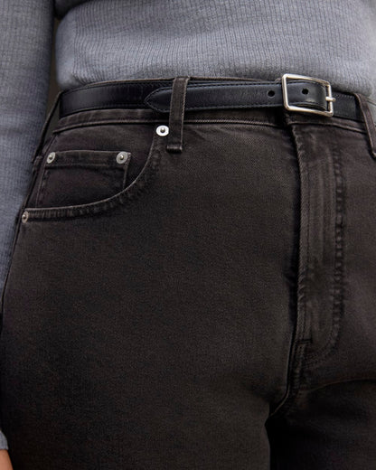The Cheeky Hourglass Jean | Washed Black | 26.5" Inseam