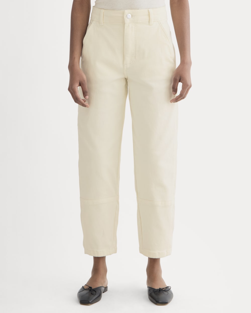 The Utility Barrel Pant | Bone | Tall