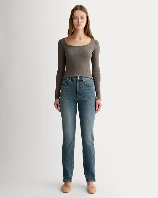 The Way-High® Slim Jean | Indigo Blue | 29" Inseam