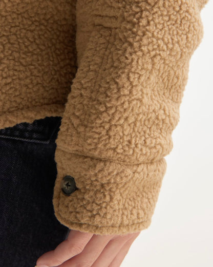 The ReNew Fleece Everyone Overshirt | Tiger's Eye