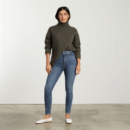 The Way-High® Skinny Jean | Authentic Blue | 26 3/4" Inseam