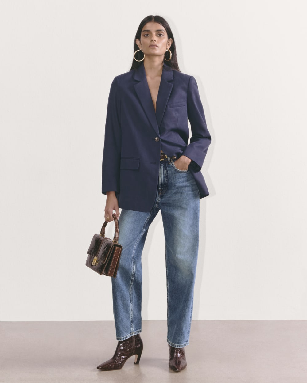 The Way-High® Jean | Mid Indigo | 27.5” Inseam