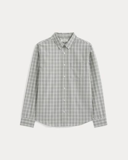 Washed Poplin Shirt | Skywriting/Multi