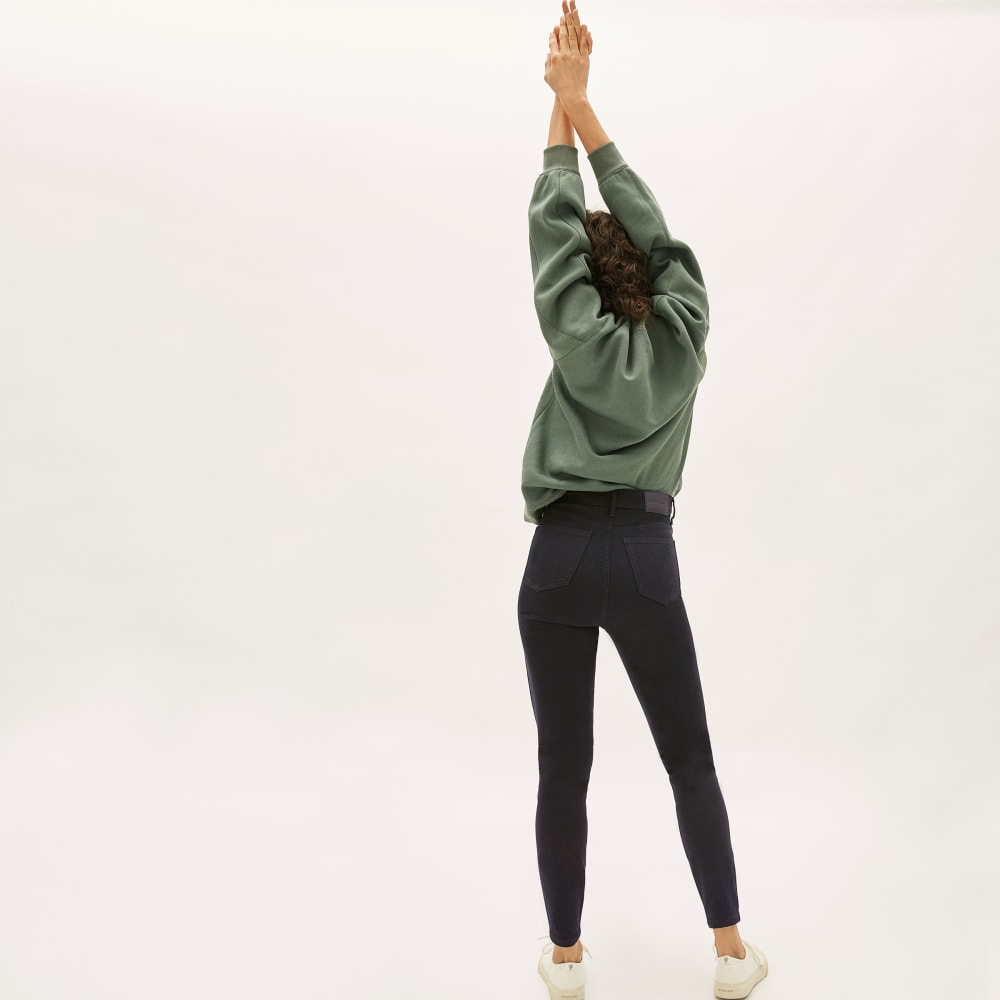 The Way-High® Clean Front Skinny Jean  | Black | 28.5” Inseam