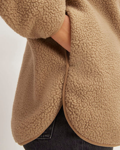 The ReNew Fleece Full-Zip Hoodie | Tiger's Eye