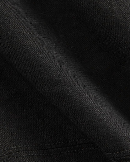 The Mini Skirt in Stretch Linen | Black