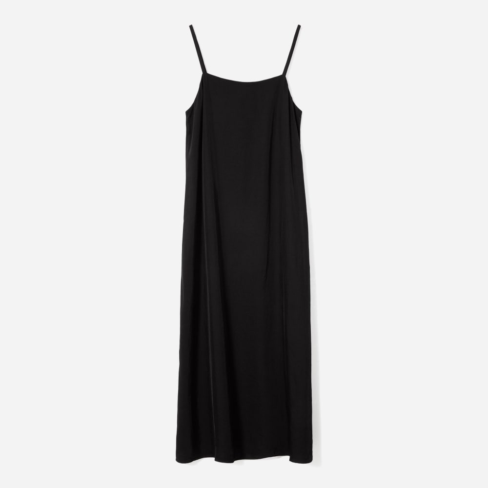 The Japanese GoWeave®  Slip Dress | Black