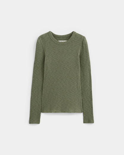 The Cozy Rib Long-Sleeve Tee | Kalamata