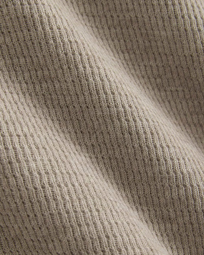 Thermal Crew in Cozy Waffle | Heathered Oatmeal