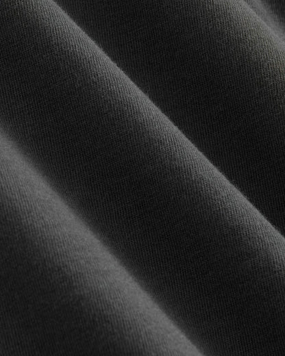 The Essential Organic Garment-Dyed Polo | Black