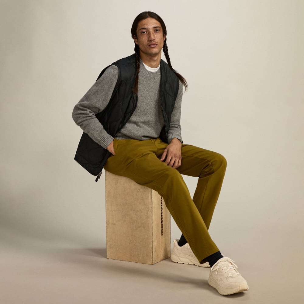 The ReNew Liner Vest | Black