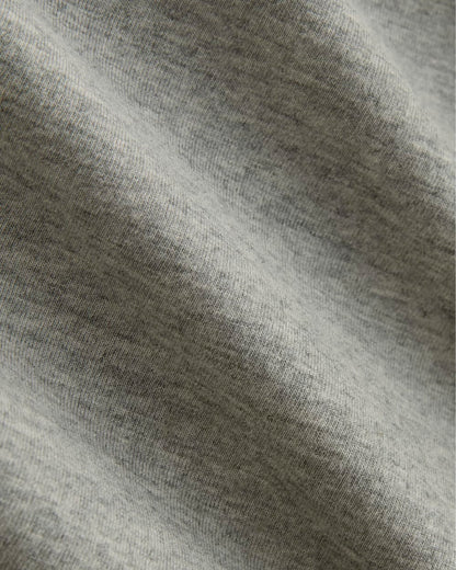 The Slim Crew in Essential Cotton | Heathered Grey