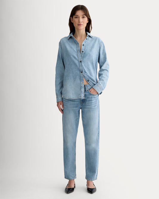 The Super-Soft Relaxed Jean | Weathered Blue