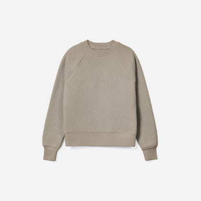 The ReNew Fleece Raglan Sweatshirt | Sandstone