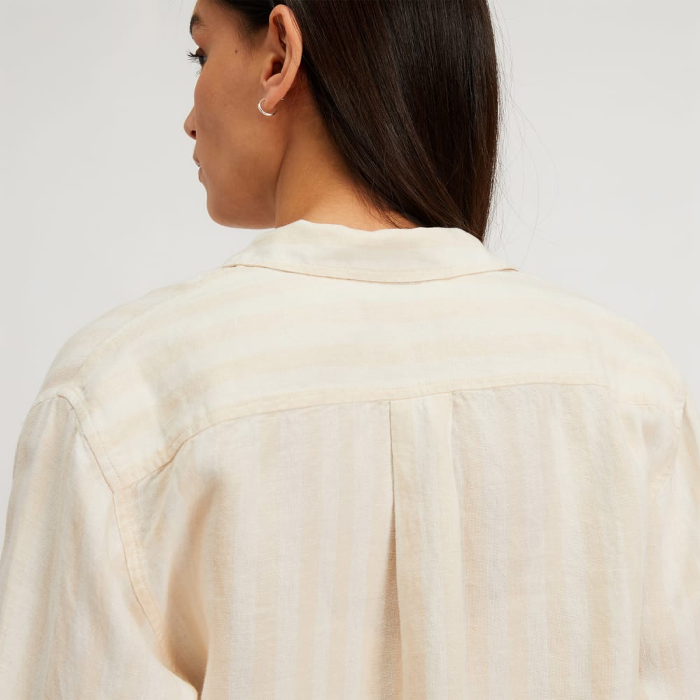 The Must-Have Shirt in Linen | Brazilian Sand / Canvas Tan