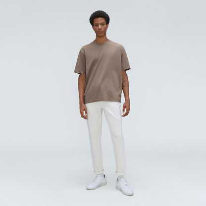 The Premium-Weight Relaxed Crew | Uniform | Taupe Grey