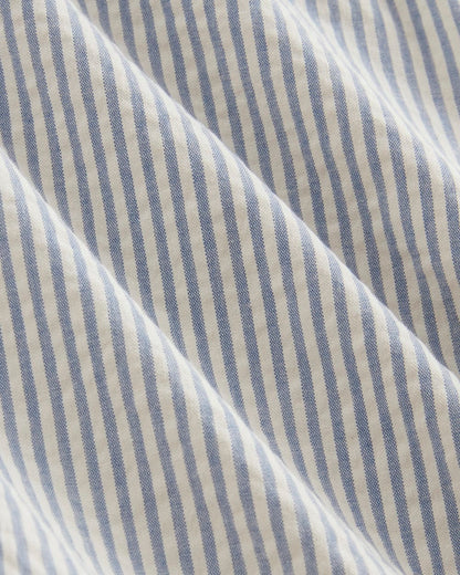 The Seersucker Pull-On Short | Dutch Blue / Natural