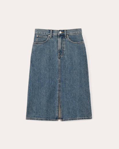 The Mid-Way Skirt | Mid Blue